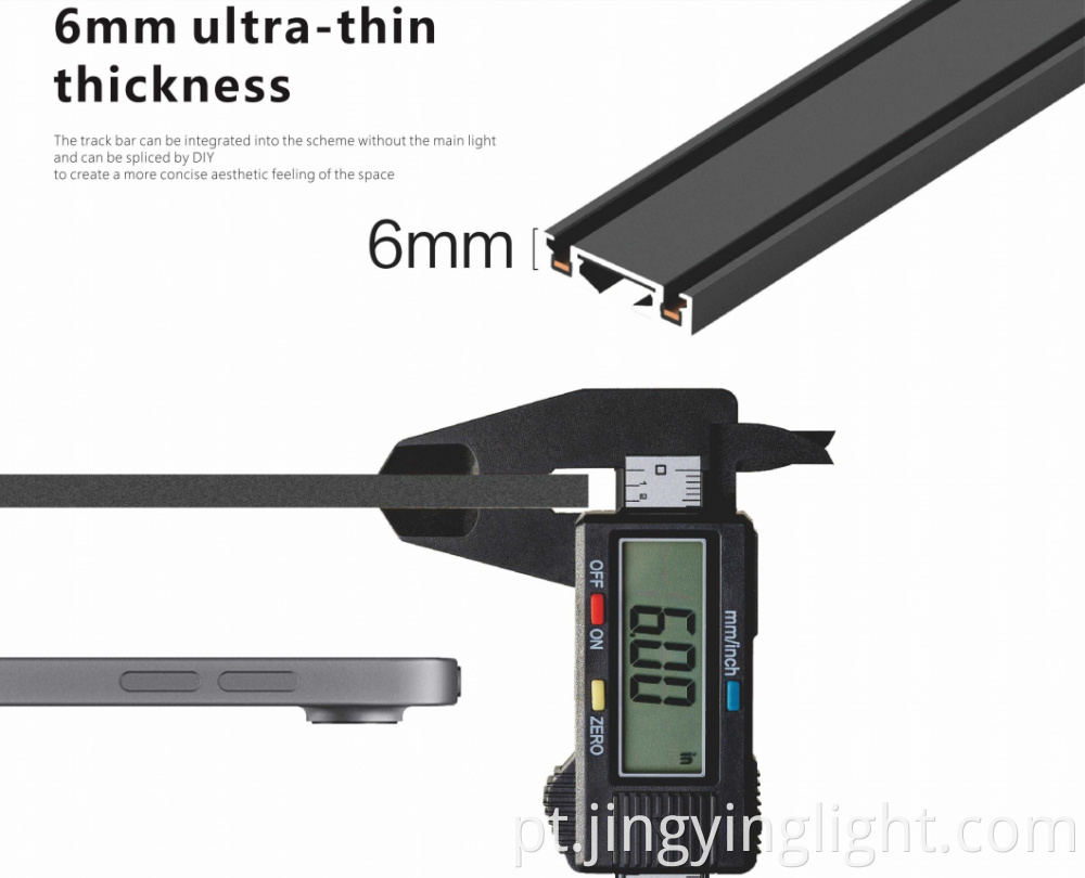 Ultrathin Magnetic Track Light System 1